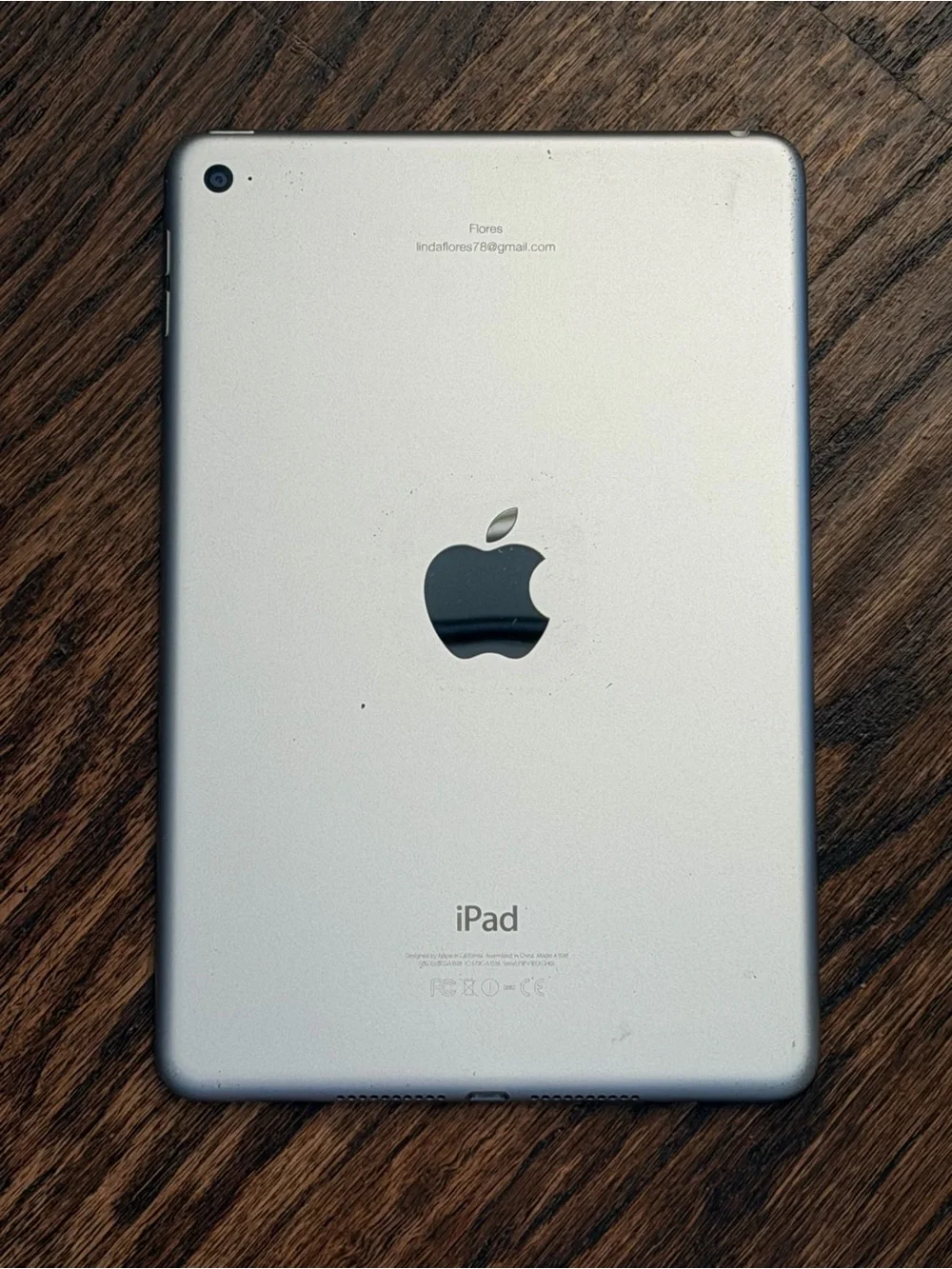 Apple iPad mini 4 128GB Wi-Fi Silver MK9P2LL/A Factory Reset Ready